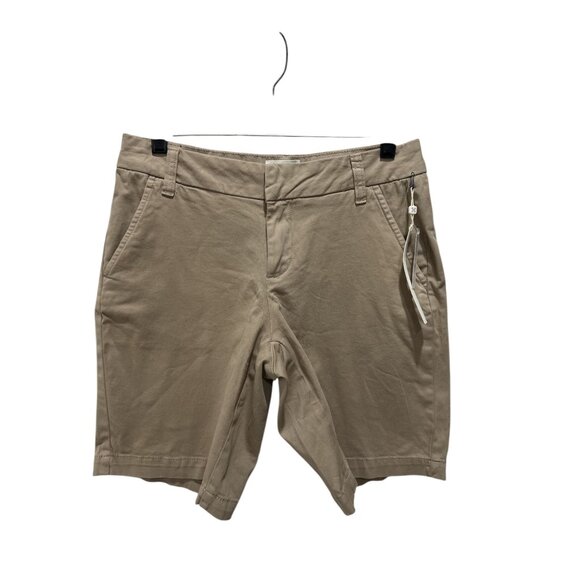 CASLON Women Khaki Shorts 4 - Picture 1 of 4
